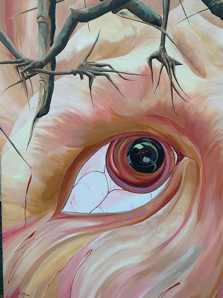 Original Fine Art Portrait Painting by Margaret Smith