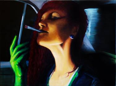 Original Figurative Women Paintings by Christoph Aschaffenburg