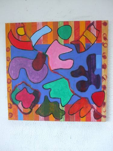 Original Abstract Painting by Stephen Webster