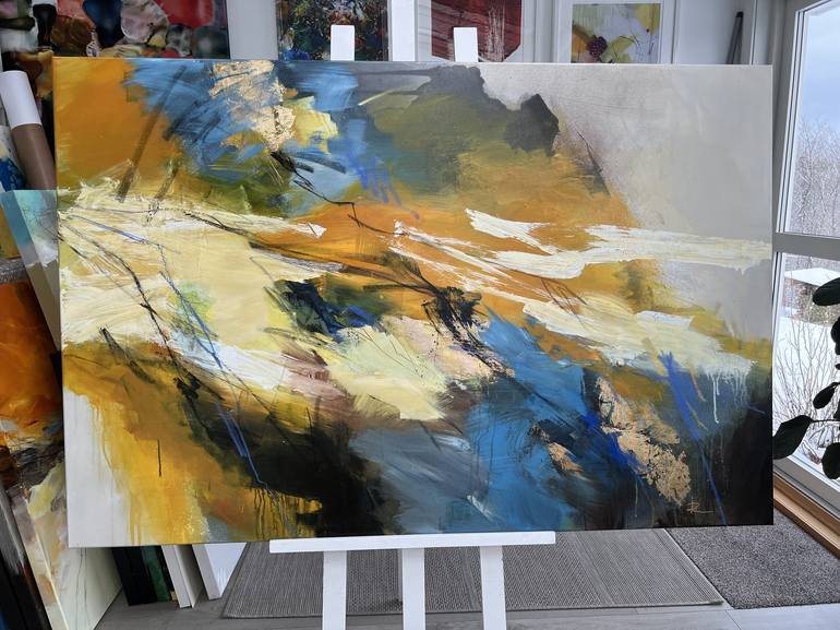 Original Abstract Painting by Ira Ivanova