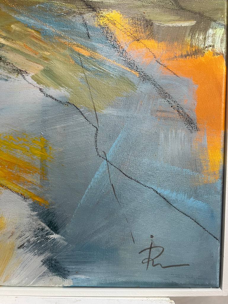 Original Abstract Expressionism Abstract Painting by Ira Ivanova