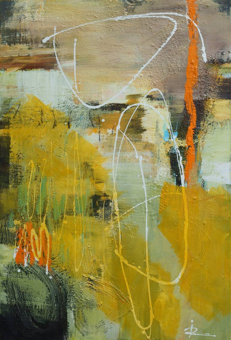 Print of Abstract Expressionism Abstract Paintings by Ira Ivanova