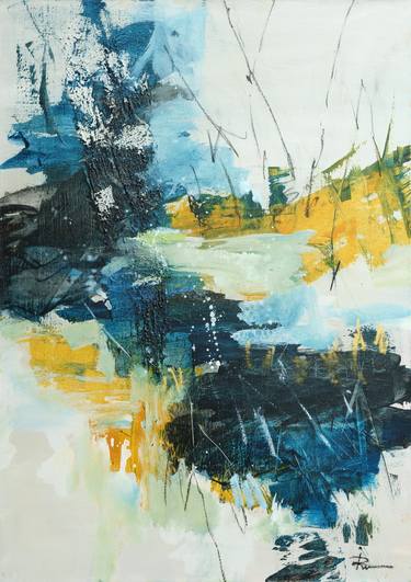 Print of Abstract Expressionism Abstract Paintings by Ira Ivanova