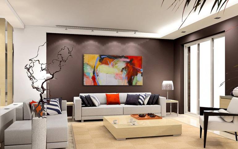 Original Modern Abstract Painting by Ira Ivanova