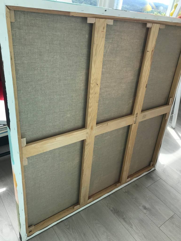 Original Abstract Expressionism Abstract Painting by Ira Ivanova