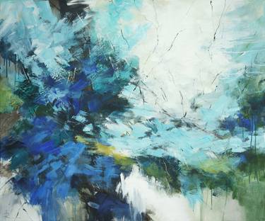 Original Abstract Expressionism Abstract Paintings by Ira Ivanova