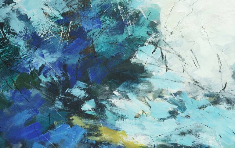 Original Abstract Expressionism Abstract Painting by Ira Ivanova