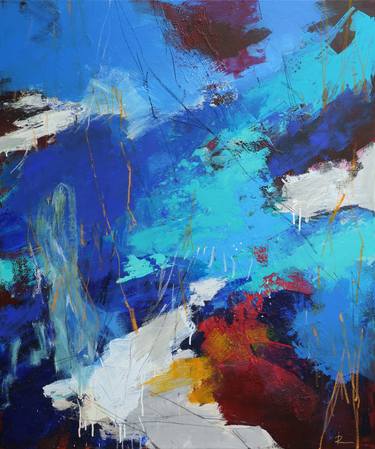 Original Abstract Expressionism Abstract Paintings by Ira Ivanova