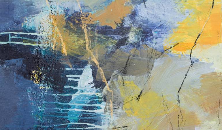 Original Abstract Expressionism Abstract Painting by Ira Ivanova