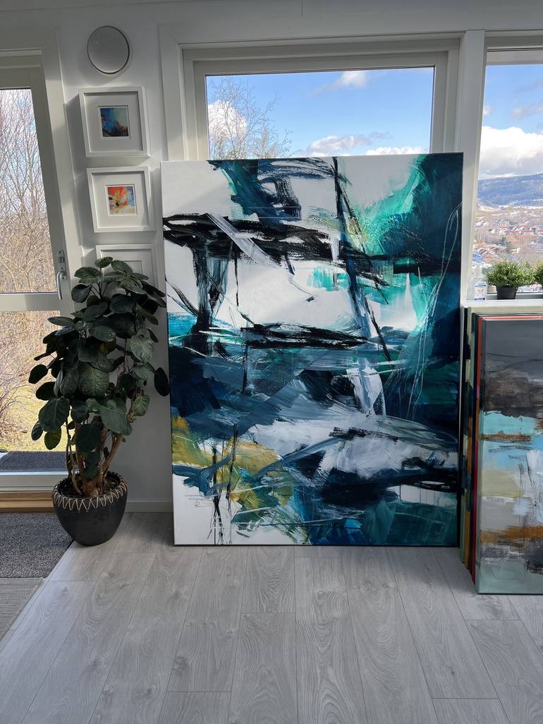 Original Abstract Painting by Ira Ivanova