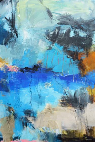 Print of Abstract Expressionism Abstract Paintings by Ira Ivanova