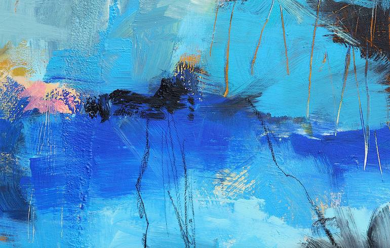 Original Abstract Expressionism Abstract Painting by Ira Ivanova