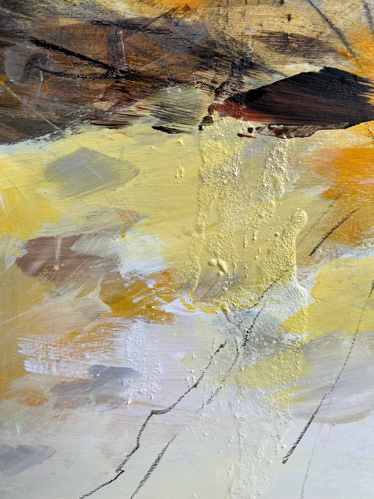 Original Abstract Expressionism Abstract Painting by Ira Ivanova