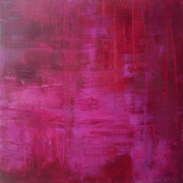 Serial Pink/Rot #53 Painting by Wibke Brode | Saatchi Art