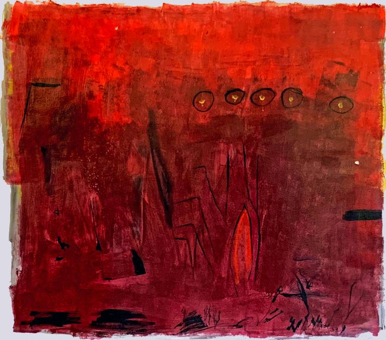 DAWN Painting by Rachel Citrino | Saatchi Art