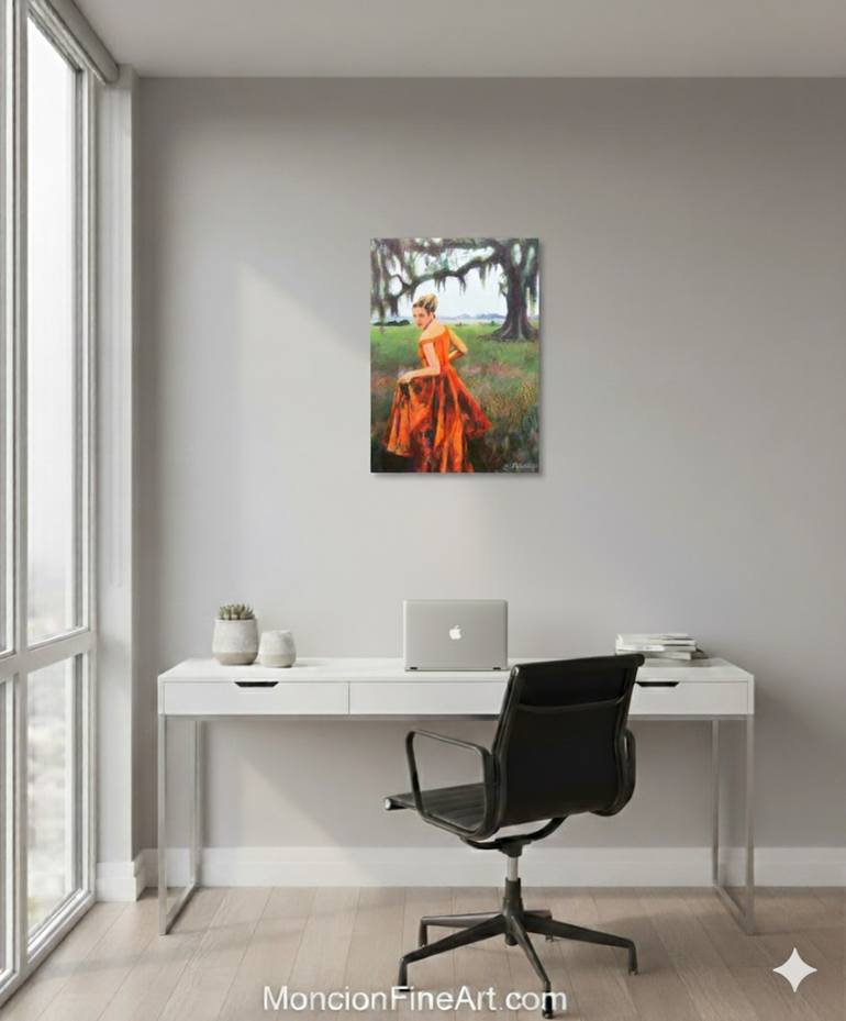 Original Figurative Fashion Painting by Sylvie Moncion