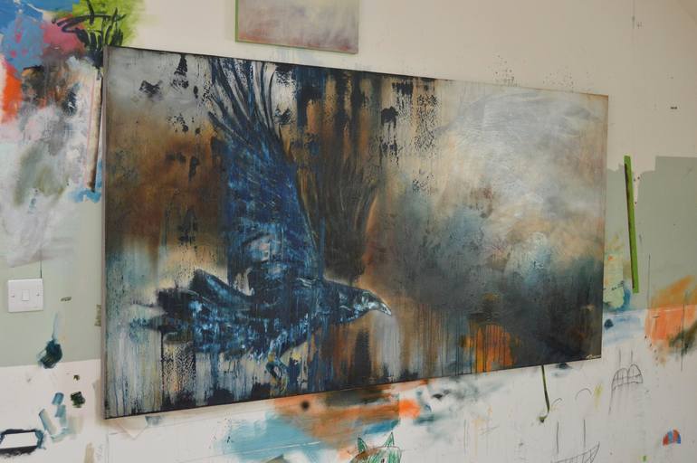 Original Abstract Animal Painting by Tracy Sweeney