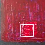 Red and back Binary code by Stella Lillig