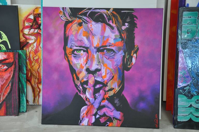 Original Pop Art Pop Culture/Celebrity Painting by Arnd Greten