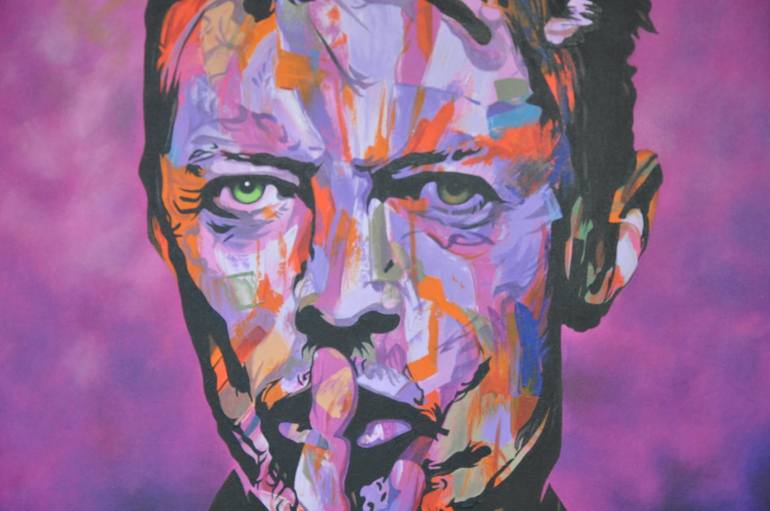 Original Pop Art Pop Culture/Celebrity Painting by Arnd Greten