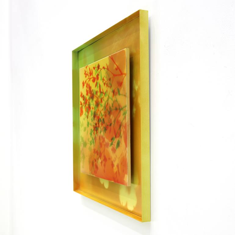 Original Abstract Botanic Painting by Yongho Park