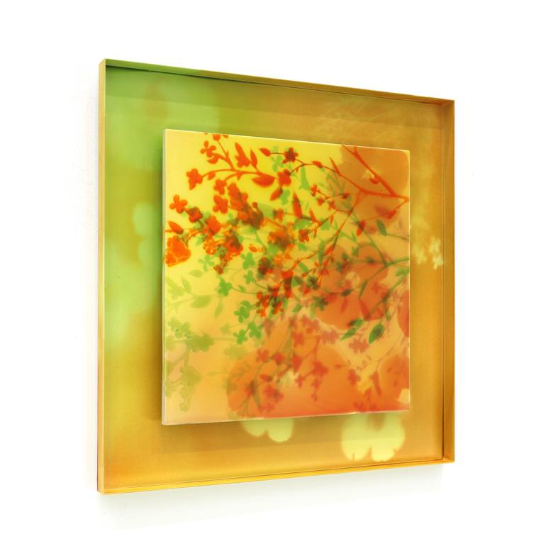 Original Abstract Botanic Painting by Yongho Park