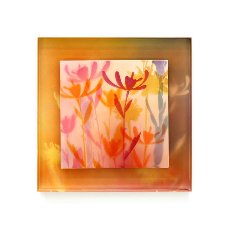 Original Abstract Botanic Painting by Yongho Park
