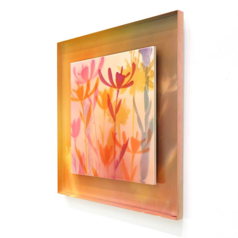 Original Abstract Botanic Painting by Yongho Park