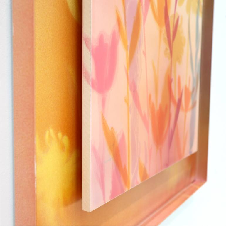 Original Abstract Botanic Painting by Yongho Park