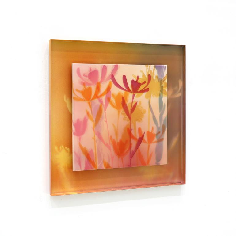 Original Abstract Botanic Painting by Yongho Park