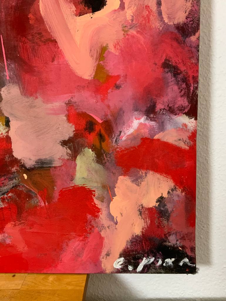 Original Abstract Expressionism Abstract Painting by Etienne Pixa