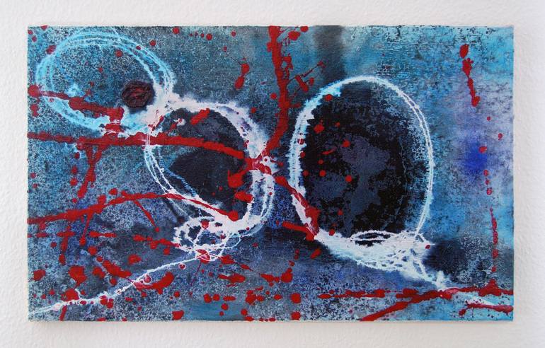 Original Abstract Expressionism Abstract Painting by Karen Boersma