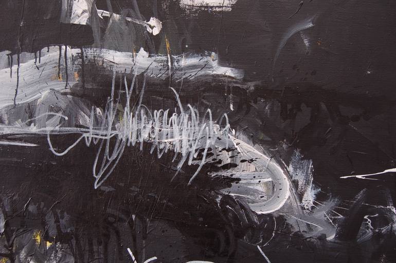 Original Abstract Expressionism Abstract Painting by Jan Valer