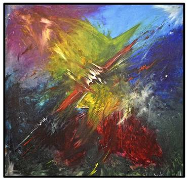 Original Abstract Paintings by David Emmanuel Noel