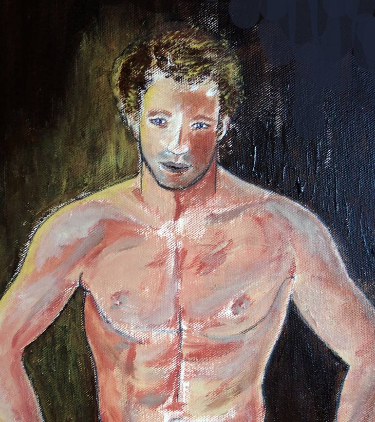 Original Contemporary Body Painting by Gitta Landgraf
