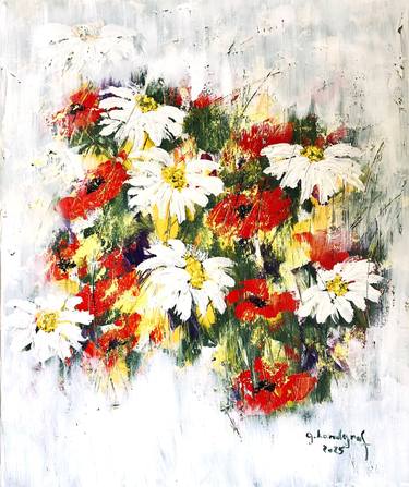 Original Contemporary Nature Painting by Gitta Landgraf