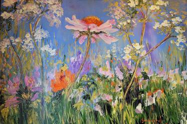Print of Floral Paintings by Gitta Landgraf