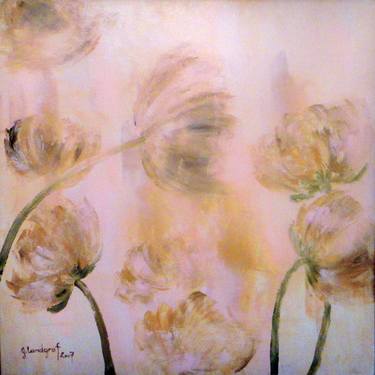 Original Modern Floral Paintings by Gitta Landgraf