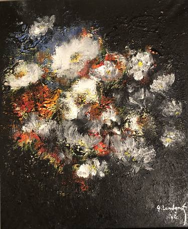 Original Expressionism Floral Paintings by Gitta Landgraf