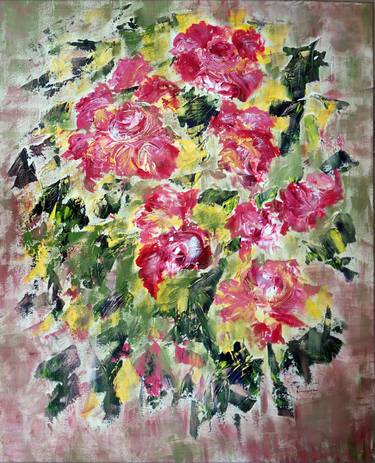 Original Floral Paintings by Gitta Landgraf