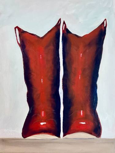 Red Cowboy Boots thumb