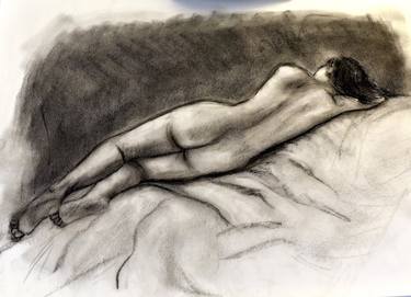 Original Nude Drawings by Katy Hawk