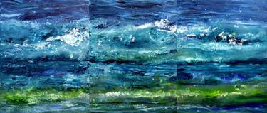 Original Expressionism Seascape Paintings by Katy Hawk