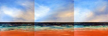 Original Impressionism Beach Paintings by Katy Hawk