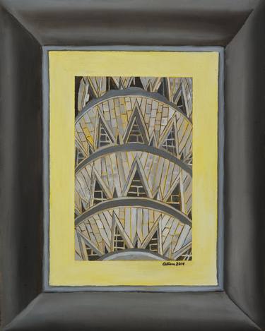 Original Architecture Painting by Katherine Altom