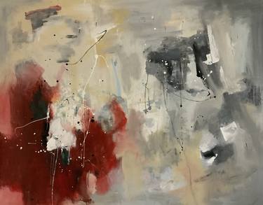 Original Abstract Expressionism Abstract Paintings by Rodrigue Semabia