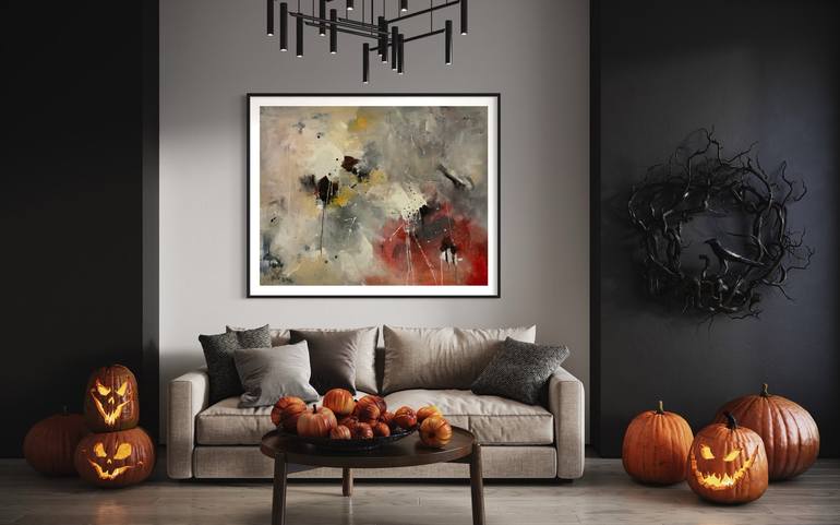 Original Abstract Painting by Rodrigue Semabia