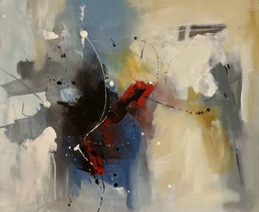 Original Abstract Paintings by Rodrigue Semabia