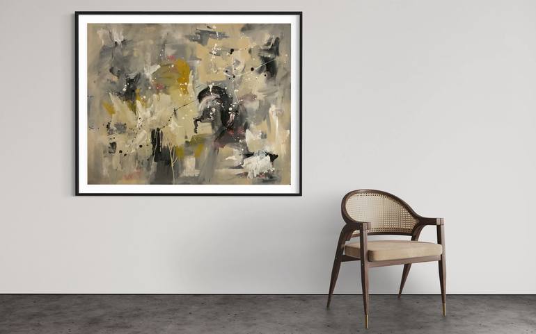 Original Abstract Painting by Rodrigue Semabia