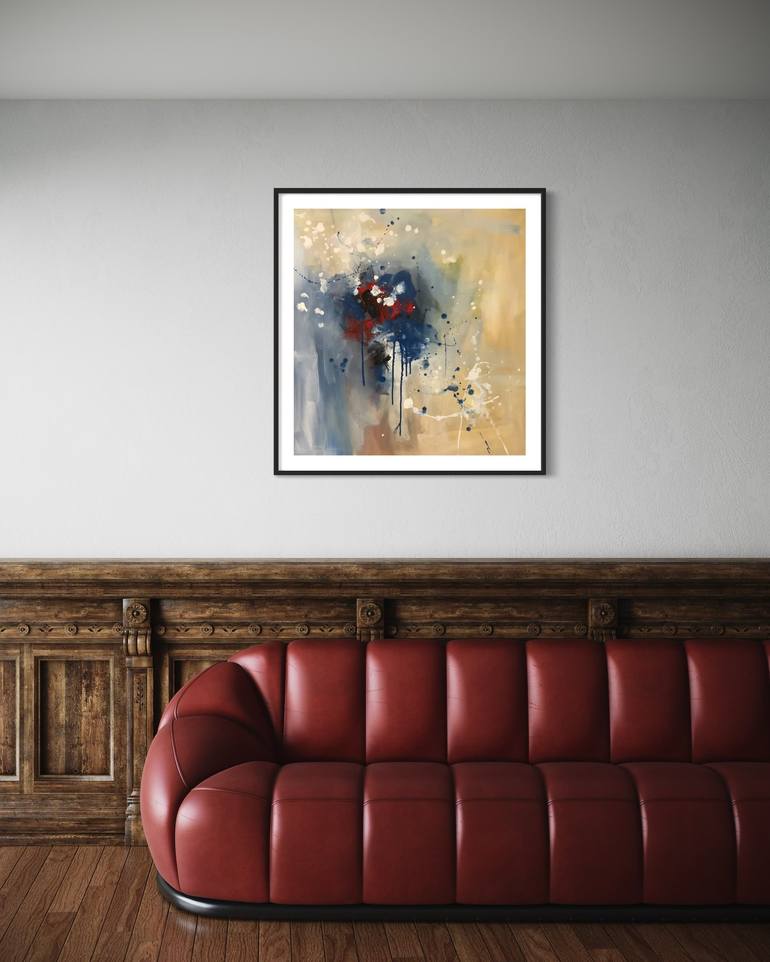 Original Abstract Painting by Rodrigue Semabia